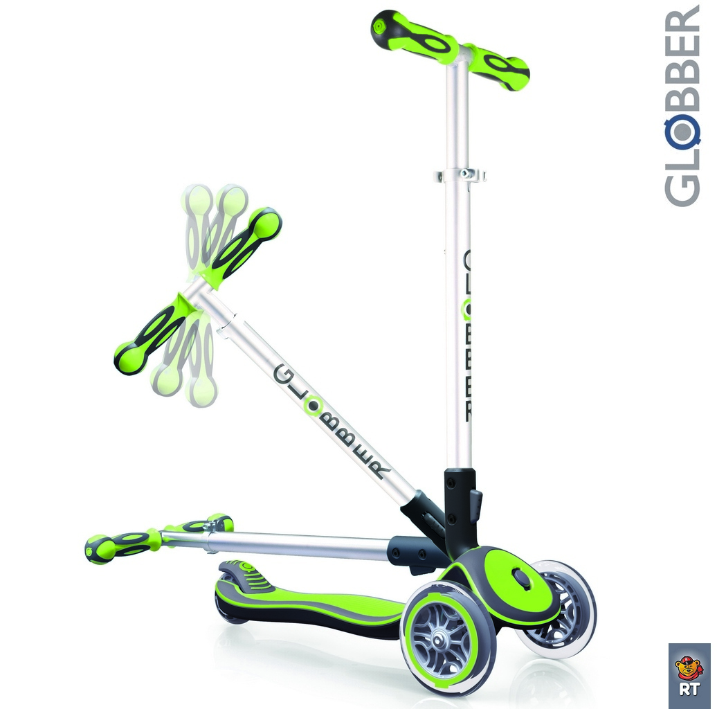 Самокат Globber Elite S My Free Fold up 446-106, зеленый  